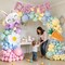 175PCS Easter Balloon Arch Garland kit-Easter Day Party Decorations Balloon with Bunny Carrot Chicken Foil Balloons for Easte Theme Spring Party